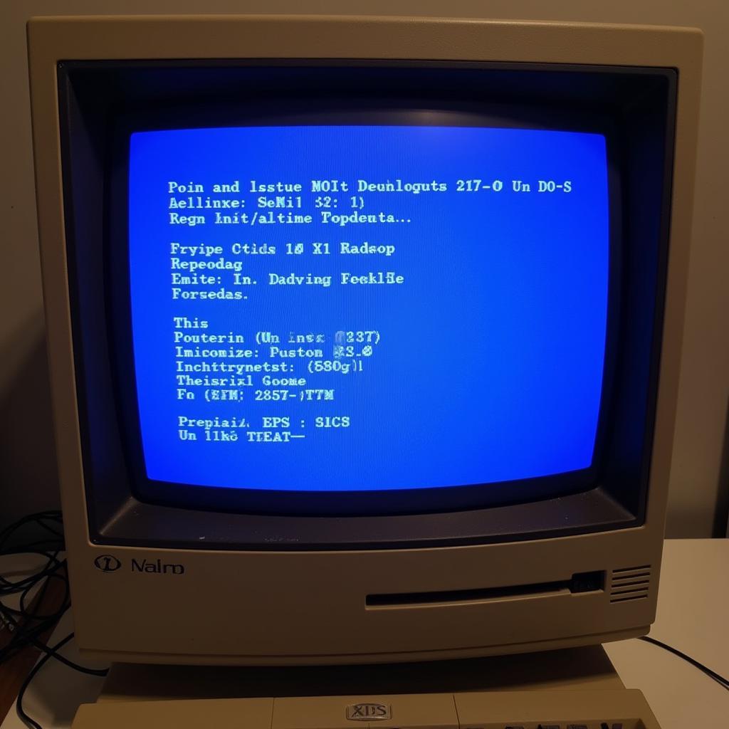 IBM PC XT Hệ Điều Hành