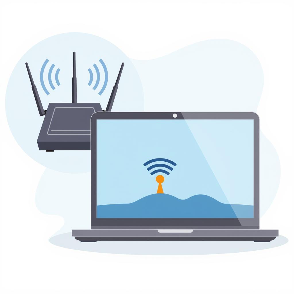 Kết nối mạng máy tính qua Wi-Fi