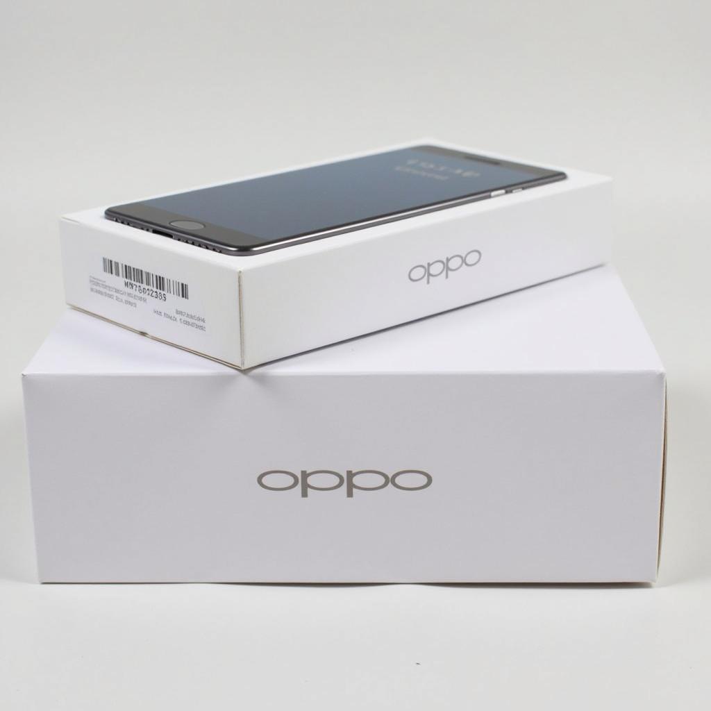 Kiểm tra đời máy Oppo qua vỏ hộp