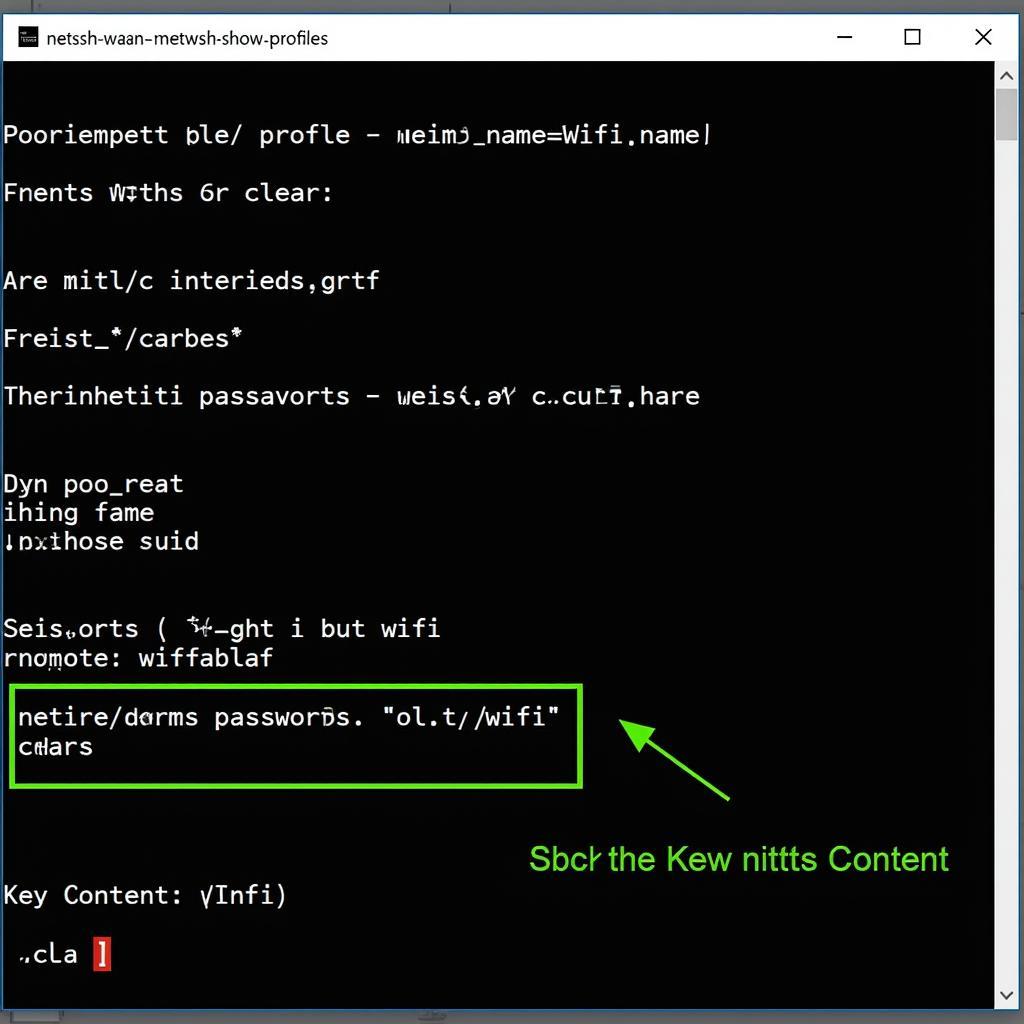 Kiểm tra mật khẩu wifi trên Windows bằng Command Prompt