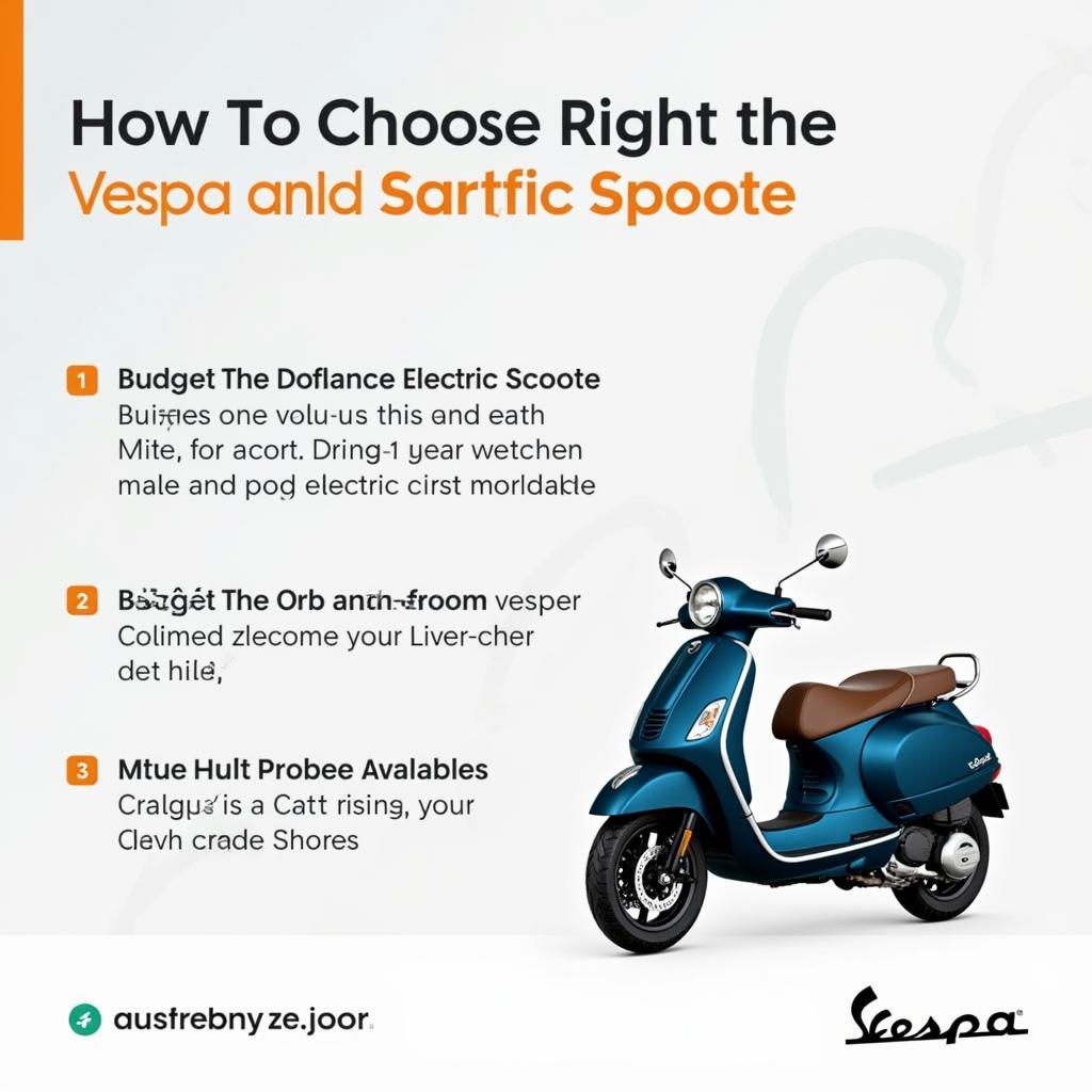 Kinh Nghiệm Chọn Mua Xe Máy Điện Vespa