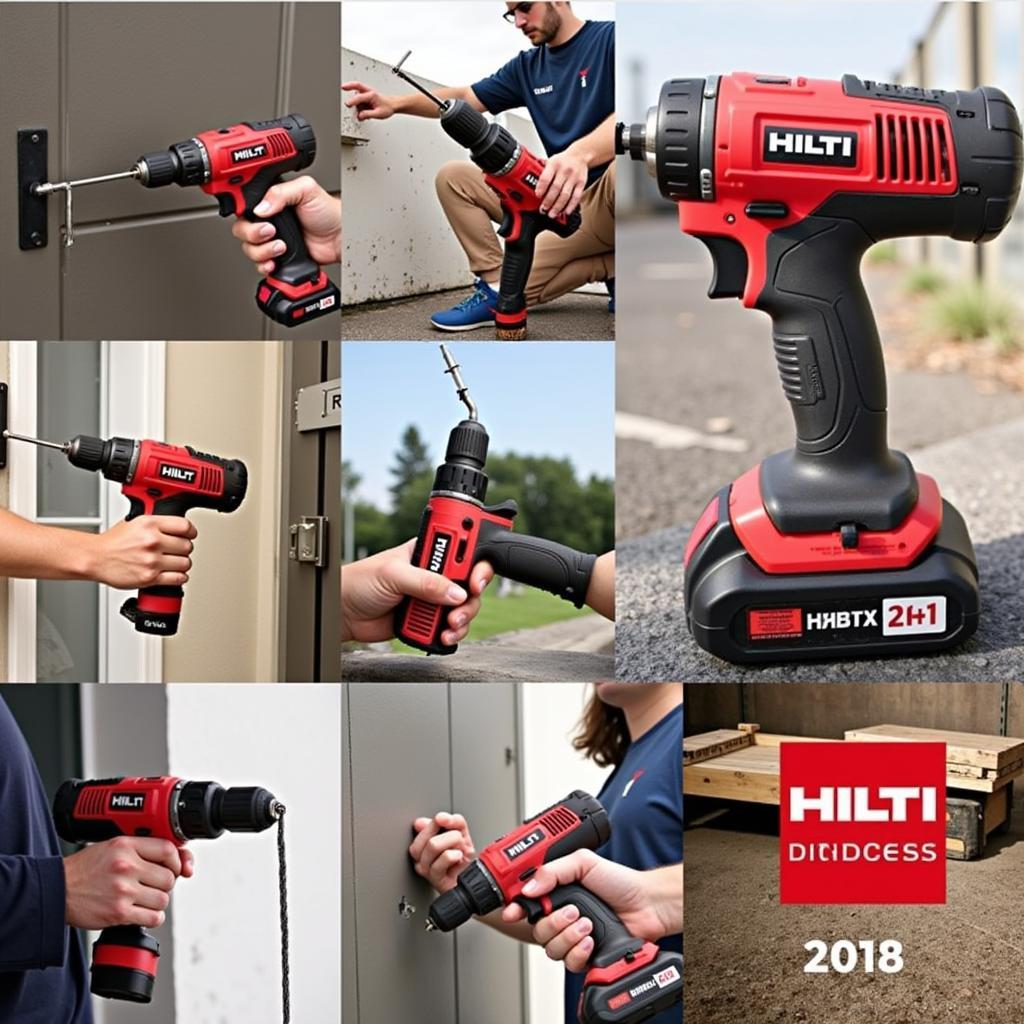 Lợi ích sử dụng máy khoan pin Hilti