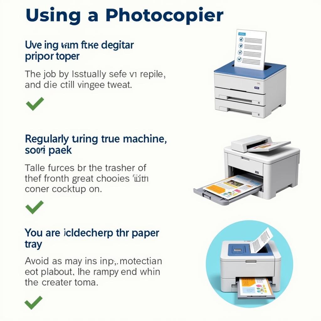 Lời khuyên sử dụng máy photocopy