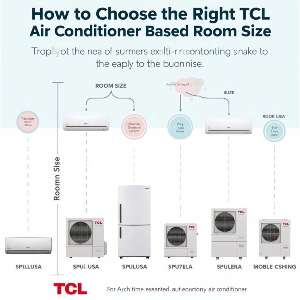 Lựa chọn máy lạnh TCL phù hợp diện tích