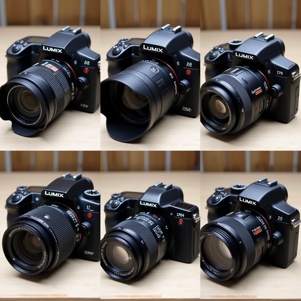 Máy ảnh Lumix cũ đa dạng mẫu mã