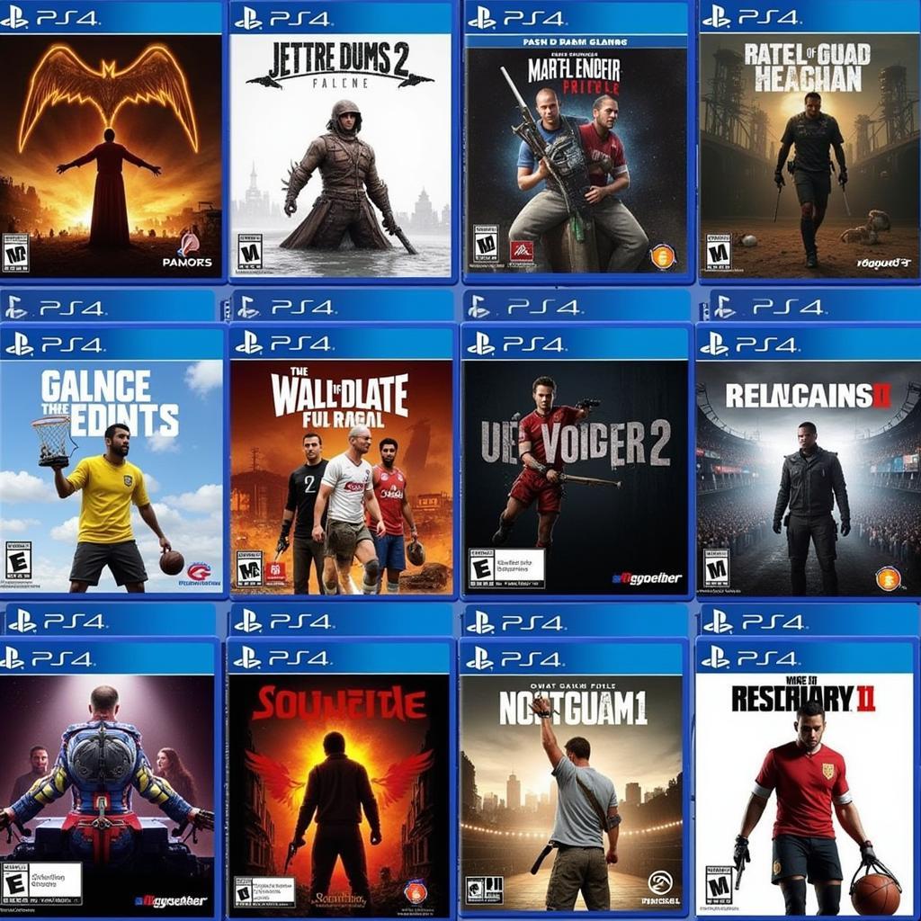 Máy chơi game PS4 kho game đa dạng