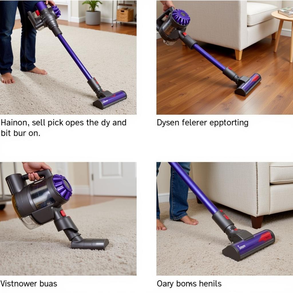 Máy hút bụi Dyson V7: Hiệu suất làm sạch vượt trội