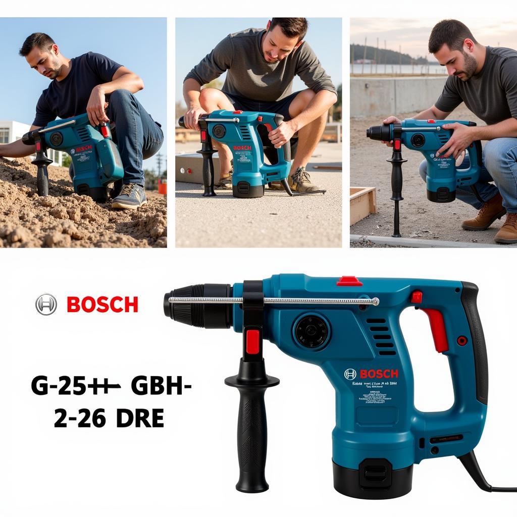 Máy Khoan Bê Tông Bosch GBH 2-26 DRE: Lựa Chọn Hoàn Hảo