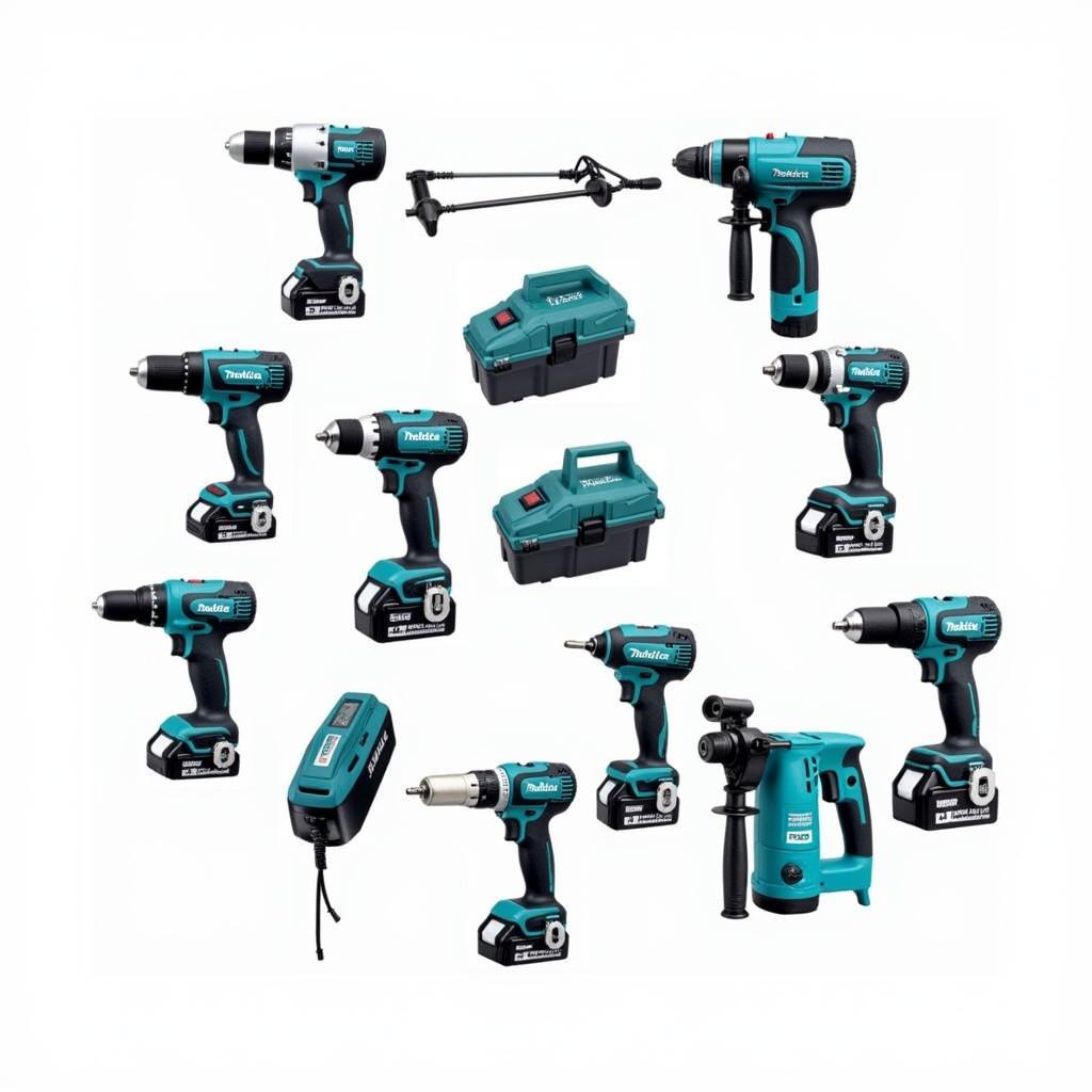 Máy khoan Makita của Nhật đa dạng chủng loại