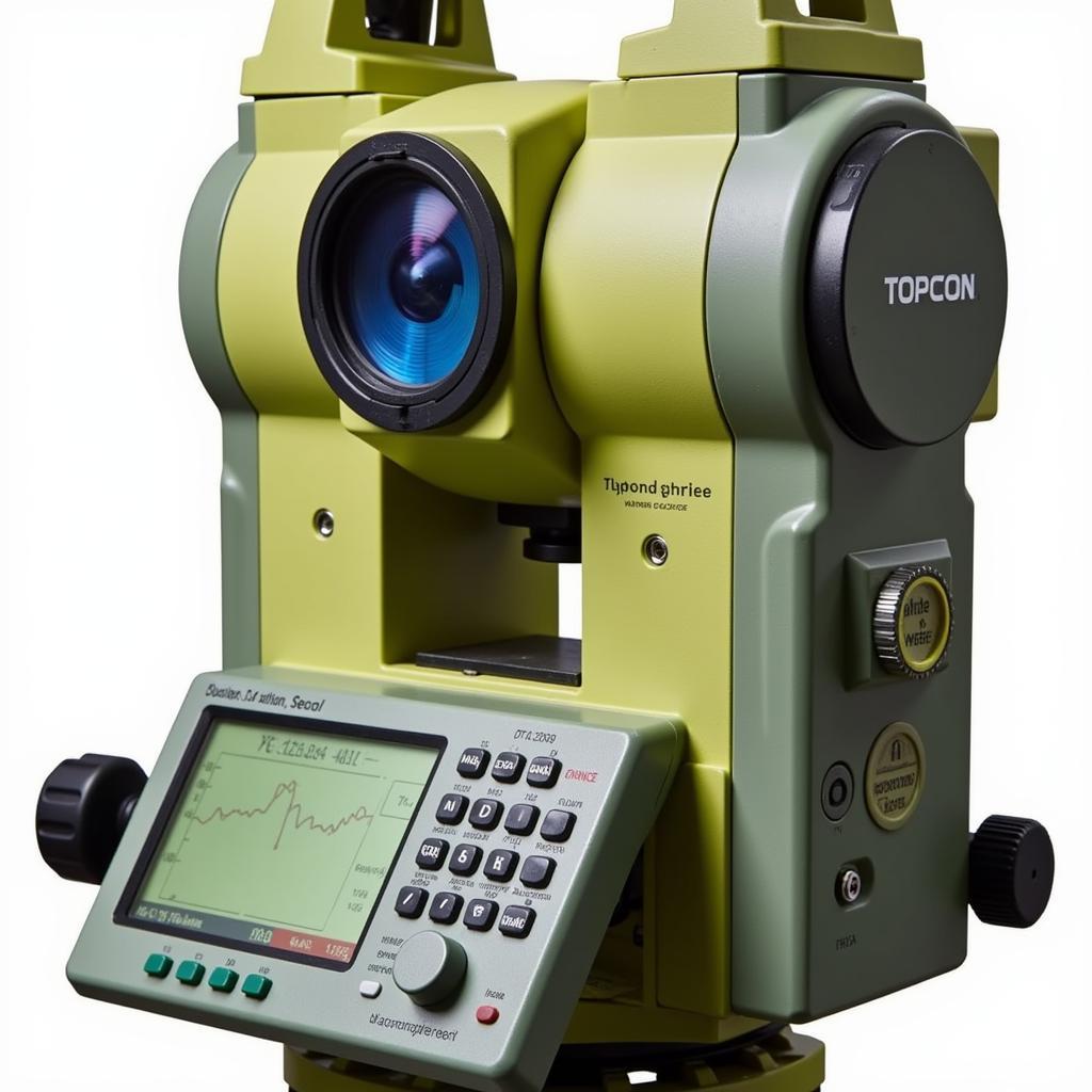 Máy kinh vĩ điện tử Topcon DT-209 hiện đại