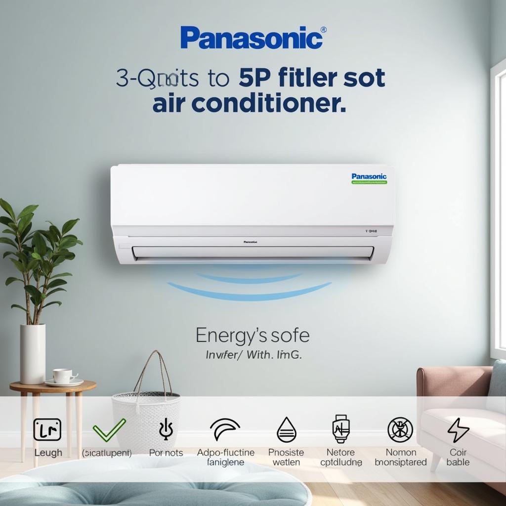 Máy Lạnh 1.5 HP Panasonic Công Nghệ Inverter