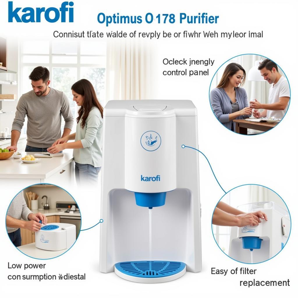 Máy lọc nước Karofi 8 cấp Optimus O S128: Ưu điểm