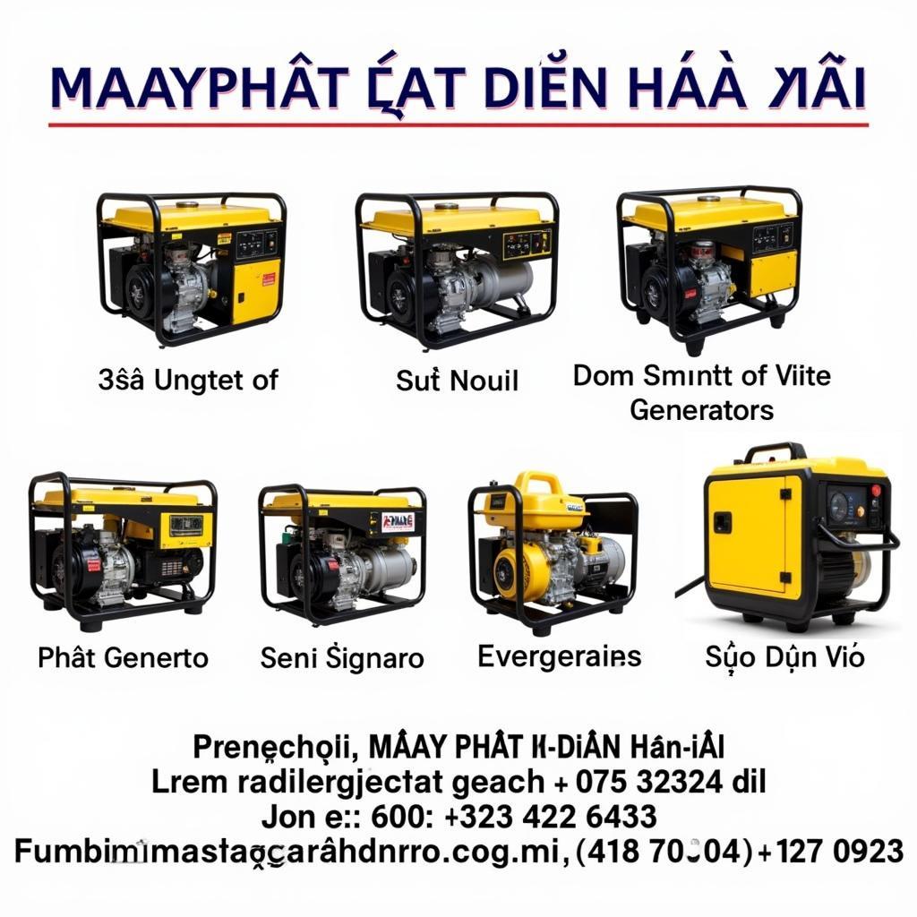 Máy phát điện Hà Nội