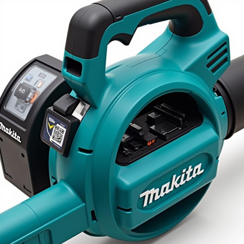 Máy thổi bụi pin Makita với công nghệ pin tiên tiến