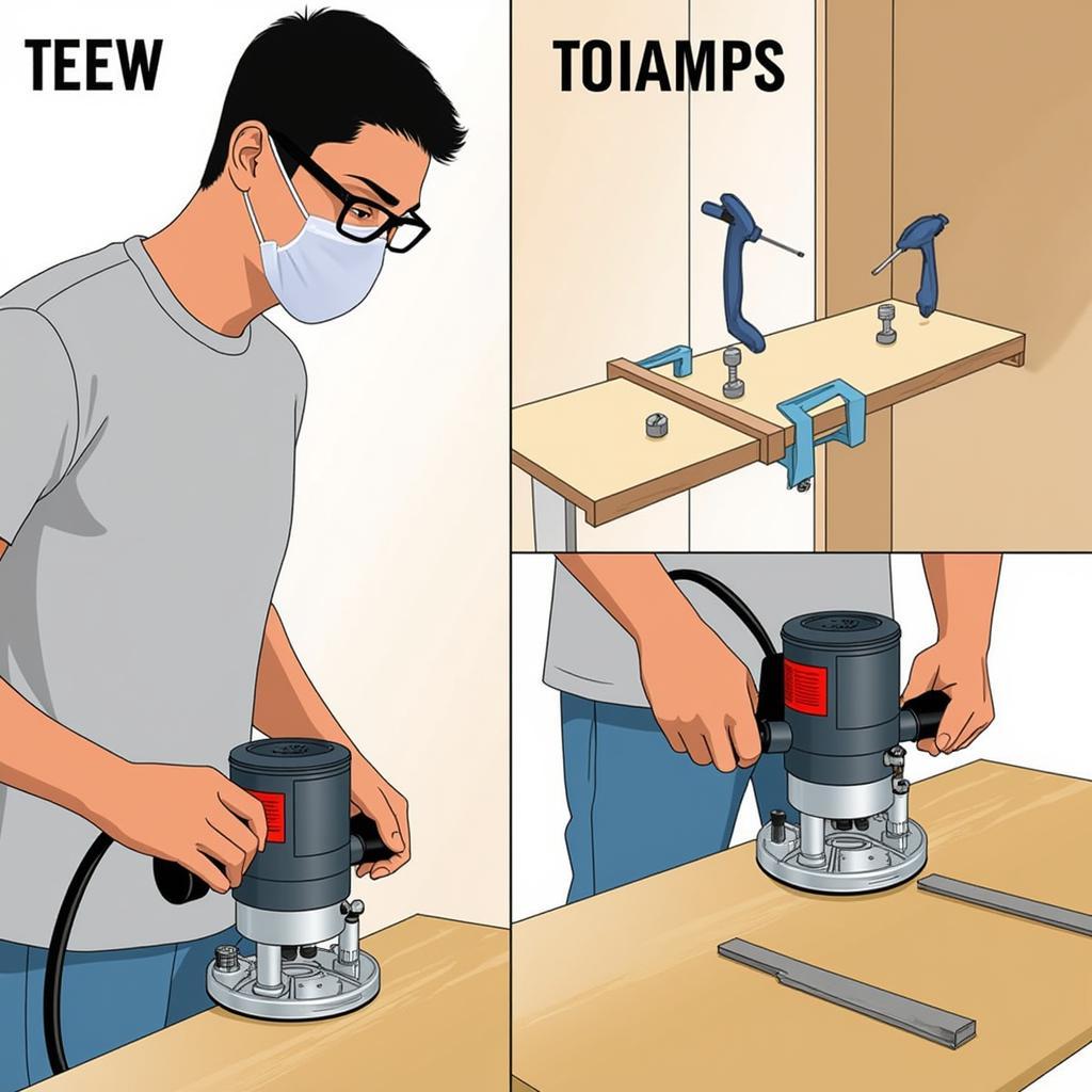 Mẹo sử dụng máy phay cầm tay