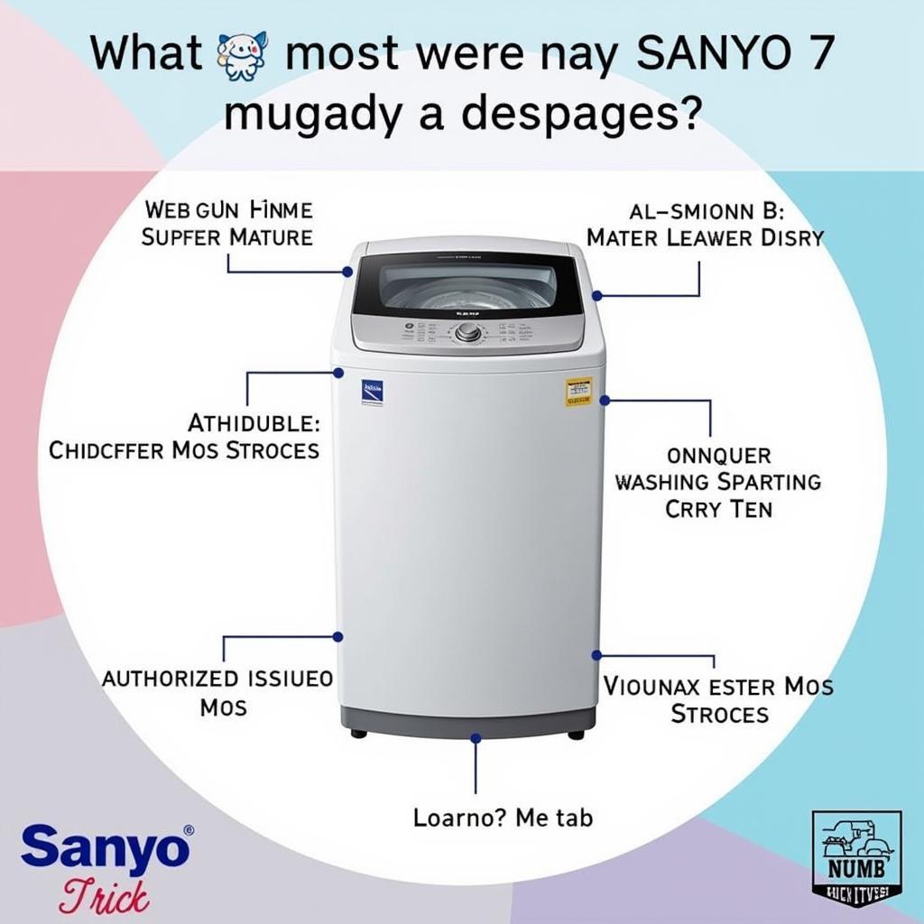 Mua máy giặt Sanyo 7kg ở đâu?