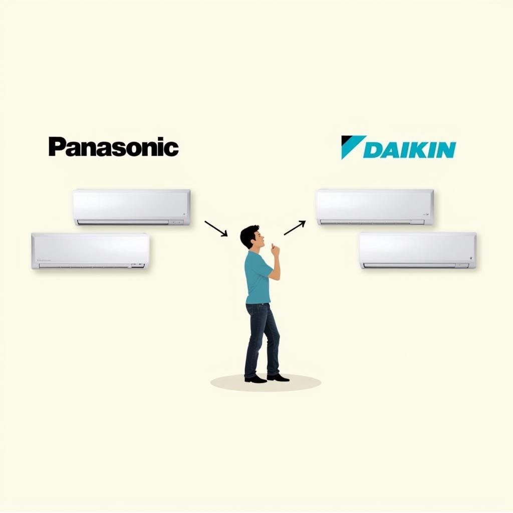 Nên mua máy lạnh Panasonic hay Daikin?