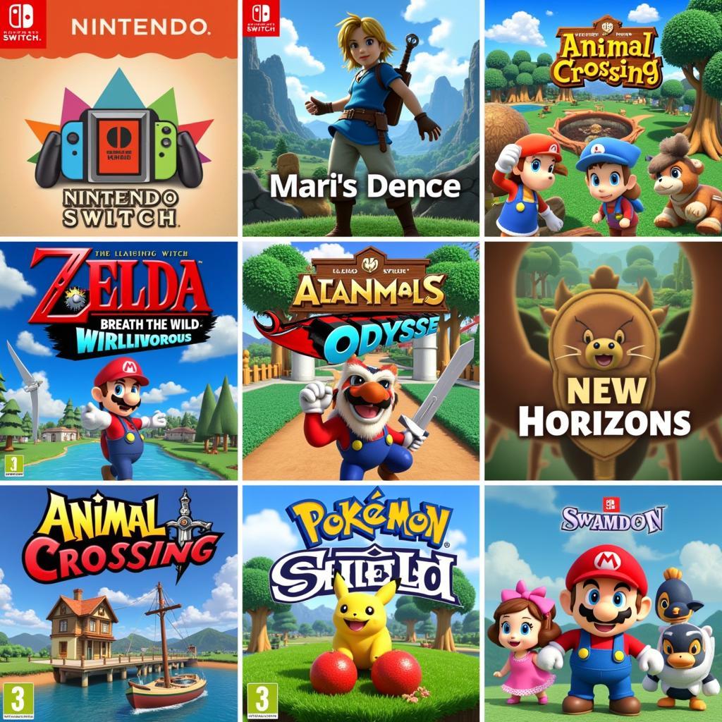 Những tựa game đình đám trên Nintendo Switch