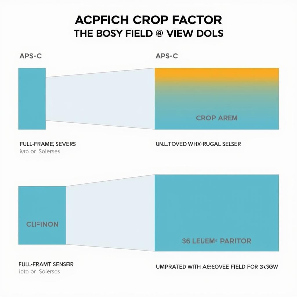 Quy đổi tiêu cự máy ảnh với crop factor