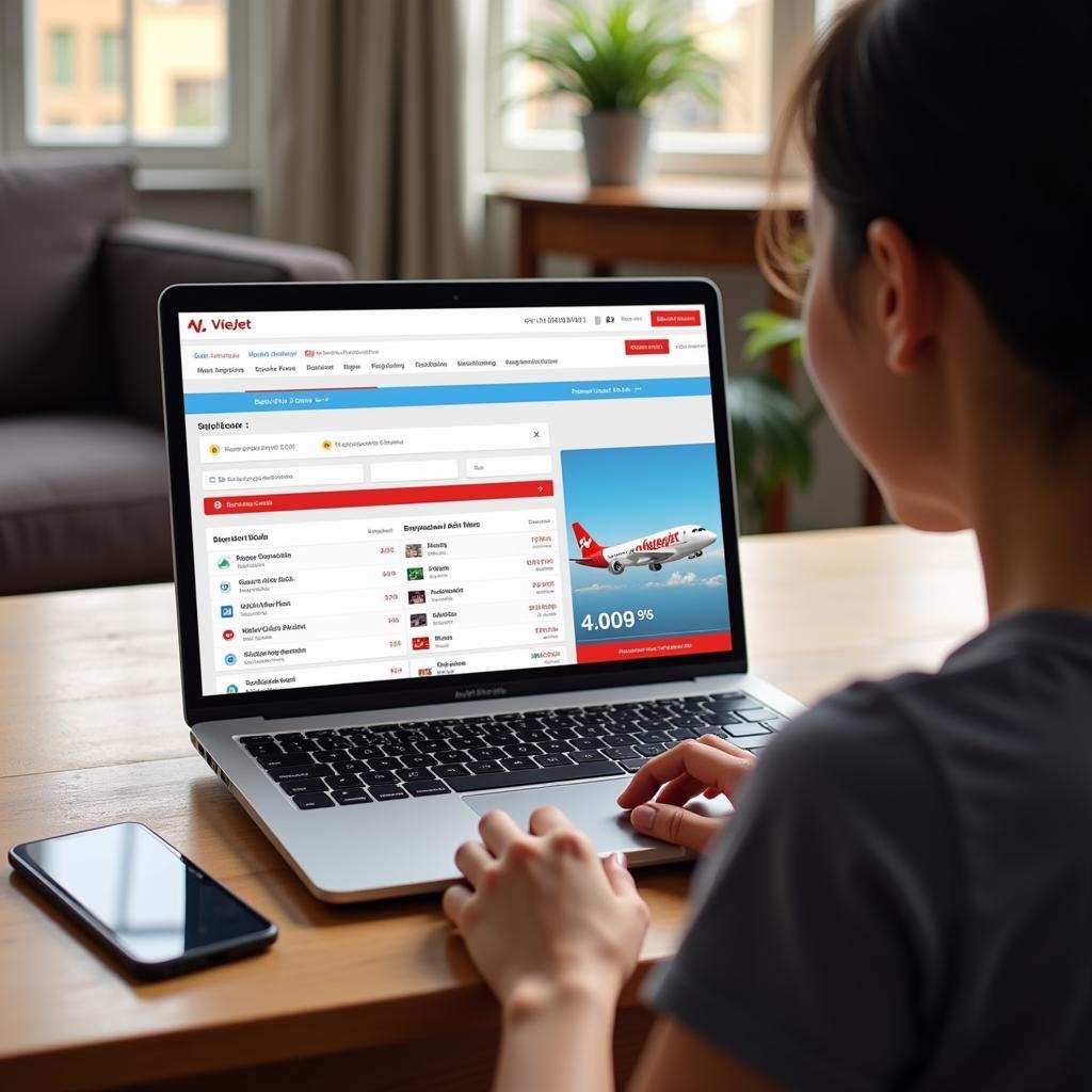 Săn vé máy bay Vietjet giá rẻ