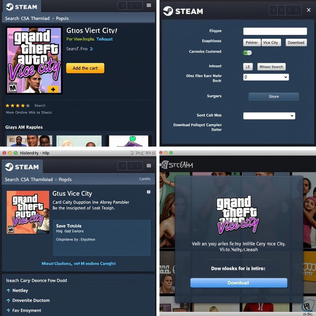 Tải GTA Vice City trên Steam