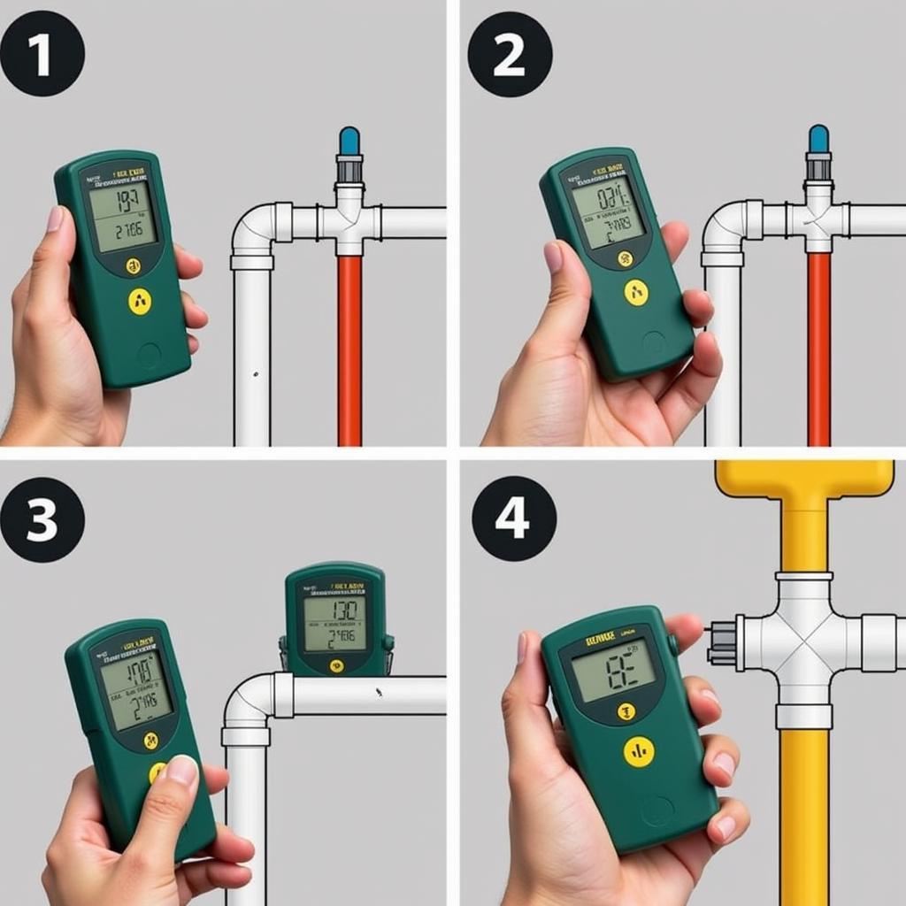 Cách sử dụng máy dò khí gas cầm tay đúng cách