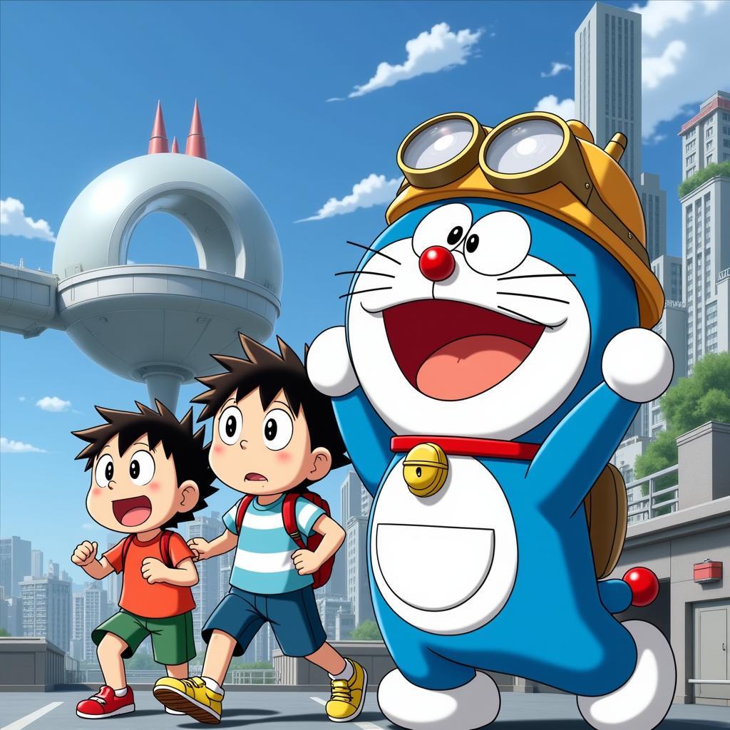 Phiêu lưu cùng Doraemon trong tập 3