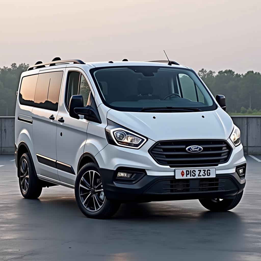 Ngoại thất hiện đại của Ford Tourneo 9 chỗ máy dầu