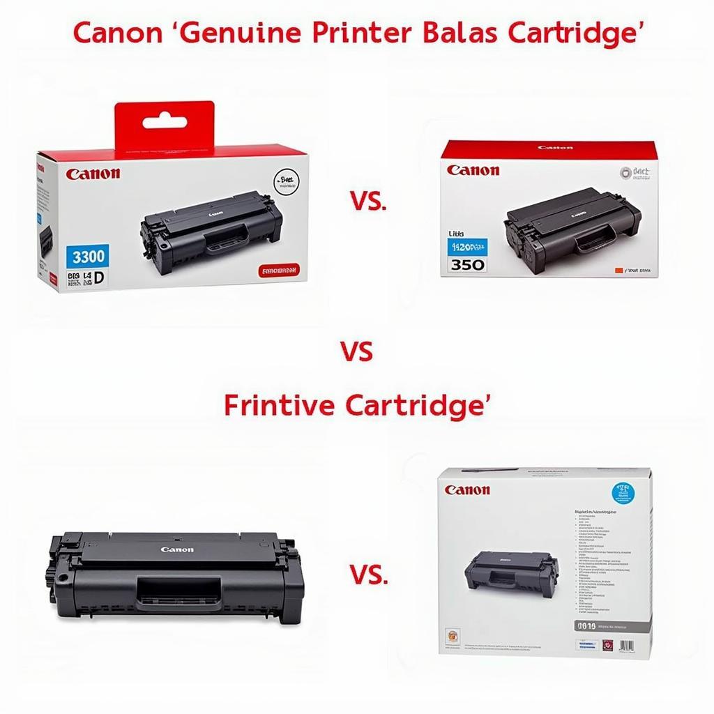 Giá Cartridge Máy In Canon 3300