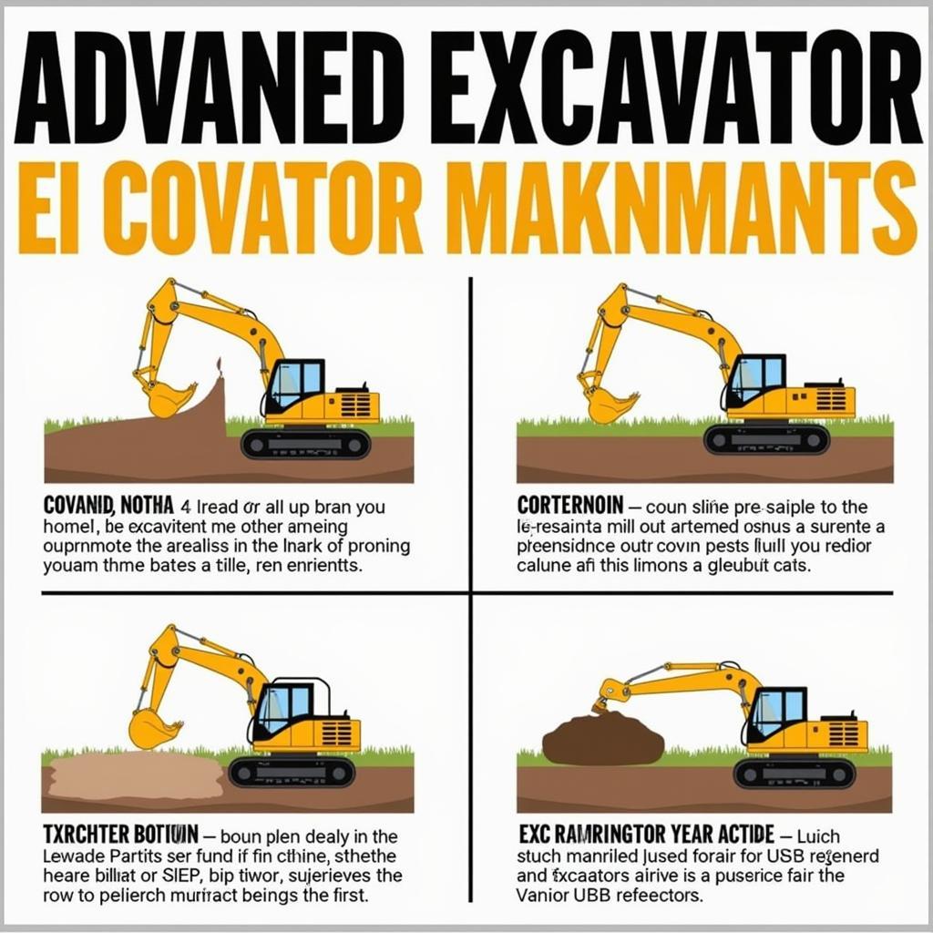 Kỹ thuật nâng cao điều khiển máy xúc