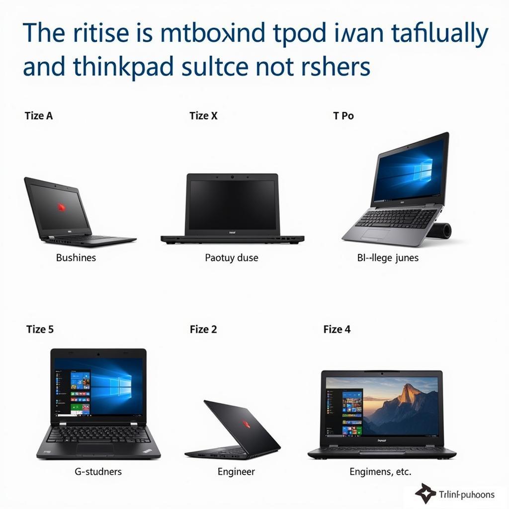 Lựa chọn máy Thinkpad