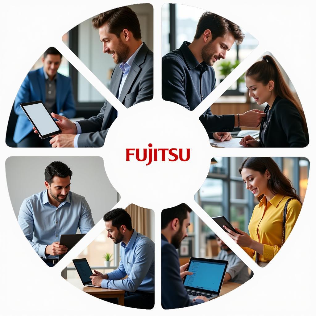 Máy tính bảng Fujitsu được ứng dụng trong nhiều lĩnh vực khác nhau