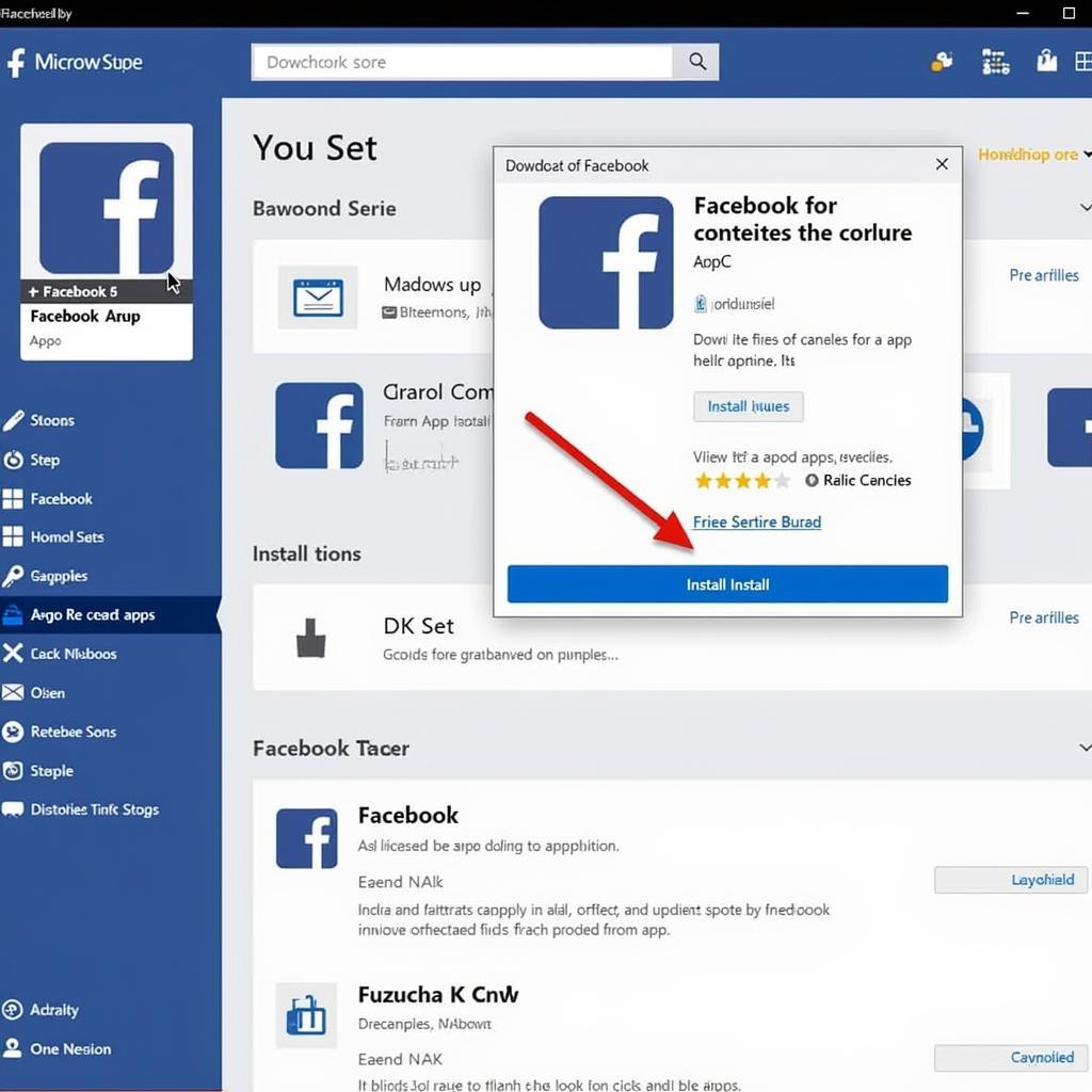 Tải ứng dụng Facebook trên Windows